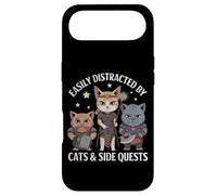 Custodia per iPhone Air Distratto da Gatti e missioni secondarie Elfo Orco Nano Cat Heroes