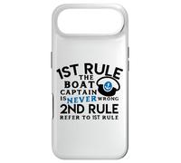 Custodia per iPhone Air Divertente abbigliamento nautico il capitano della barca mai sbagliato design