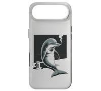 Custodia per iPhone Air Divertente affumicatore Dolphin Beer Dolphin Smoker