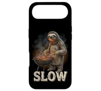 Custodia per iPhone Air Divertente barbecue con bradipo Pitmaster, per affumicare, ideale come regalo per feste