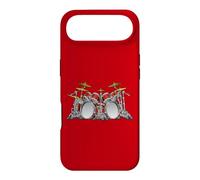 Custodia per iPhone Air divertente, batteri, batteria, set, cartone animato, illustrazione