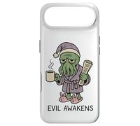 Custodia per iPhone Air Divertente camicia da notte Grumpy Cthulhu Morning Coffee, Evil Awakens