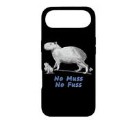 Custodia per iPhone Air Divertente Capibara Babybara Mamabara "No Muss No Fuss"