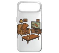 Custodia per iPhone Air Divertente Capybara Gamer Meme Accogliente Animale Gioco Scherzo Retro Gioco