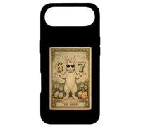 Custodia per iPhone Air Divertente carta dei tarocchi pasquali Bunny Rabbit Bruh 67 Six Seven Meme