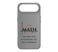 Custodia per iPhone Air Divertente citazione matematica, Math The First Step is Admitting you have