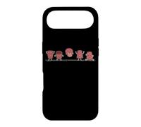 Custodia per iPhone Air Divertente Coppa Rossa Yoga Meditazione Pose