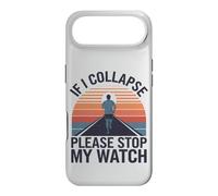 Custodia per iPhone Air Divertente correre se collasso, per favore fermate il mio orologio Runner Men