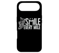 Custodia per iPhone Air divertente corridore running smile every mile cool grafica & dicendo