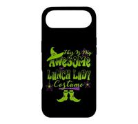 Custodia per iPhone Air Divertente costume da donna con scritta "This is my awesome lunch lady"