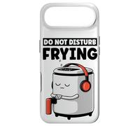 Custodia per iPhone Air Divertente costume da friggitrice ad aria non disturbare