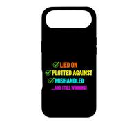 Custodia per iPhone Air Divertente detto bugiardo tramato contro Mishandled