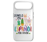 Custodia per iPhone Air Divertente Detto Dimelo En Español Por Favor Insegnante Llama Amore