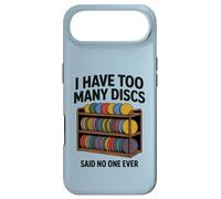 Custodia per iPhone Air Divertente disco da golf per uomo e donna I have too many disc