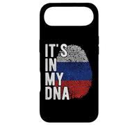 Custodia per iPhone Air Divertente è nel mio DNA Bandiera Russia Impronta digitale