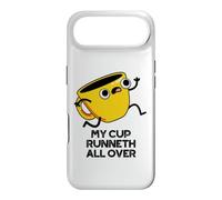 Custodia per iPhone Air Divertente gioco di parole biblico My Cup Runneth All Over