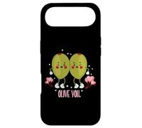 Custodia per iPhone Air Divertente gioco di parole per gli amanti delle olive, ti amo!