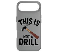 Custodia per iPhone Air Divertente gioco di parole Questo non è un trapano, martello da falegname tuttofare
