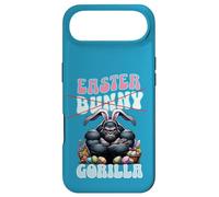 Custodia per iPhone Air Divertente gorilla di Pasqua con orecchie da coniglio Pasqua