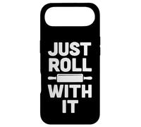 Custodia per iPhone Air Divertente grafica Just Roll With It Baking Cooking