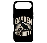 Custodia per iPhone Air Divertente guardiano di sicurezza da giardino a forma di corvo