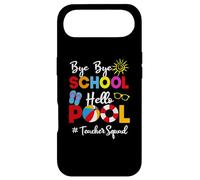 Custodia per iPhone Air Divertente insegnante squadra Bye-Bye School Hello Pool Summer Student
