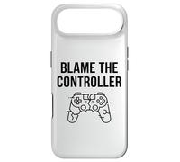 Custodia per iPhone Air Divertente maglietta regalo per videogiochi, con scritta "Blame The Controller"