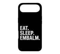 Custodia per iPhone Air Divertente Mangiare Sonno Embalm Dire Umorismo Mortician