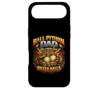 Custodia per iPhone Air Divertente palla pitone serpente papà citazione per gli amanti dei rettili