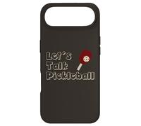 Custodia per iPhone Air Divertente Pickleball Let's Talk Pickleball