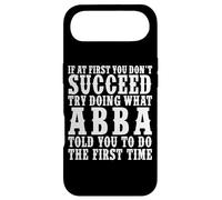 Custodia per iPhone Air Divertente regalo di compleanno con nome Abba cognome divertente Abba