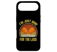 Custodia per iPhone Air Divertente Retro Turchia Ringraziamento I'm Just Here For The Legs