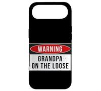 Custodia per iPhone Air Divertente segnale di avvertimento per nonno sul sarcastico sciolto