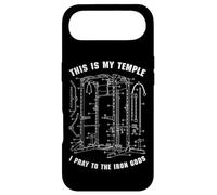 Custodia per iPhone Air Divertente sollevatore di diagramma del rack di potere degli dei di preghiera del tempio della palestra