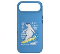 Custodia per iPhone Air Divertente Surfer Bear California Beach Summer Vibes Vacanza