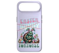 Custodia per iPhone Air Divertente tartaruga pasquale con orecchie da coniglio