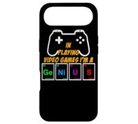 Custodia per iPhone Air Divertente videogioco Gamer Genius Sistema periodico Nerd Geek