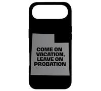 Custodia per iPhone Air Divertimento Utah Vieni in vacanza, Lascia su Probation sassy divertente