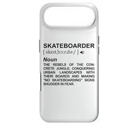 Custodia per iPhone Air Dizionario dello skateboarder Amante dello skateboard