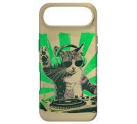 Custodia per iPhone Air DJ Cat Disco Funny Sound Tech Headphone Techno Music