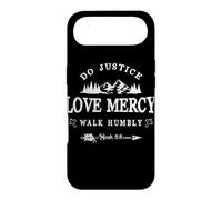 Custodia per iPhone Air Do Justice Love Mercy Walk Humbly Micah 6:8 - Christian Gift