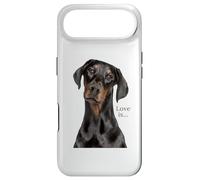 Custodia per iPhone Air Doberman Camicia Doberman Pinscher Dog Mom Dad Love Pet Puppy