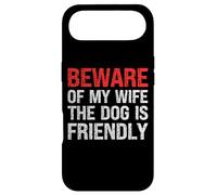 Custodia per iPhone Air Dog Lover Presente - Beware of my Wife the Dog is Friendly