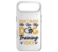 Custodia per iPhone Air Dog Trainer Don't Make Me Use My Dog Training Voice