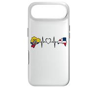 Custodia per iPhone Air Dominican Ecuadorian Heartbeat Ecuador Flag Heritage
