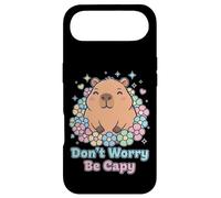 Custodia per iPhone Air Don’t Worry Be Capy Divertente Carino Animale Capibara
