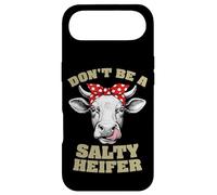 Custodia per iPhone Air Don't Be A Salty Heifer Funny Vintage Mucca Amante Agricoltore