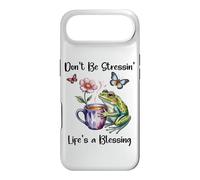 Custodia per iPhone Air Don't Be Stressin' Life's a Blessing God Fully Rely On Frog