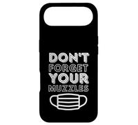 Custodia per iPhone Air Don't Forget Your Muzzles Anti Face Mask Conspiracy Masks