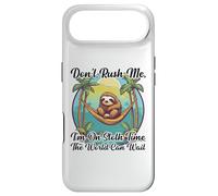 Custodia per iPhone Air Don't Rush Me I'm On Sloth Time The World Can Wait Bradipo